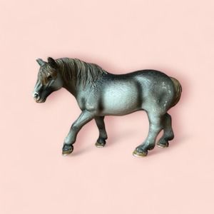 Schleich PERCHERON MARE Horse Animal Figure Retired 13626 Rare
